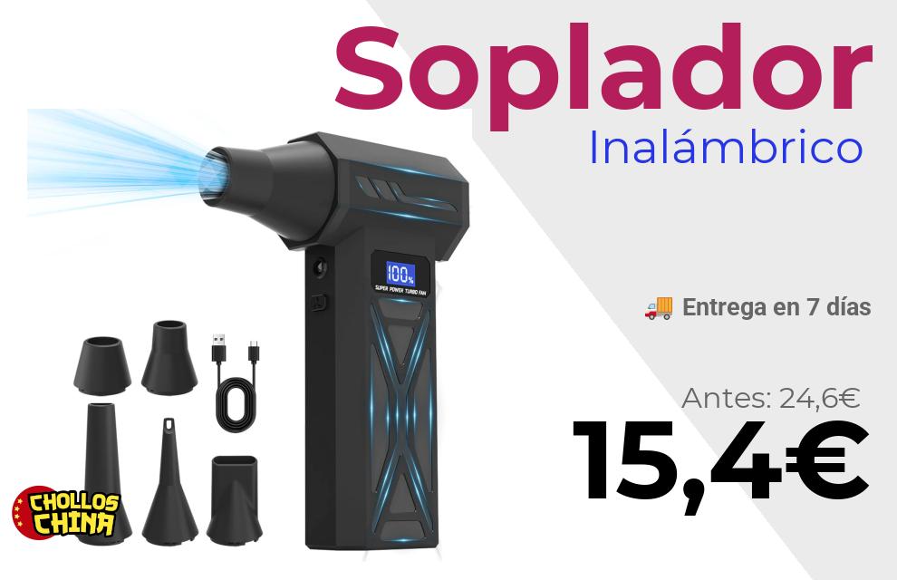 Soplador de aire Turbo 2025 por 15,4€