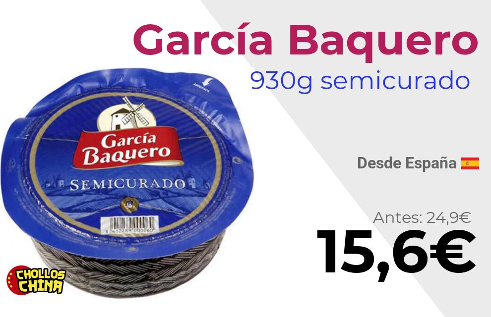 Queso semicurado García Baquero por 15,6€