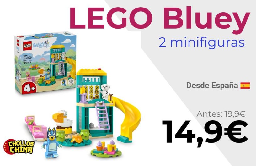 Set de construcción LEGO 10459 Bluey por 14€