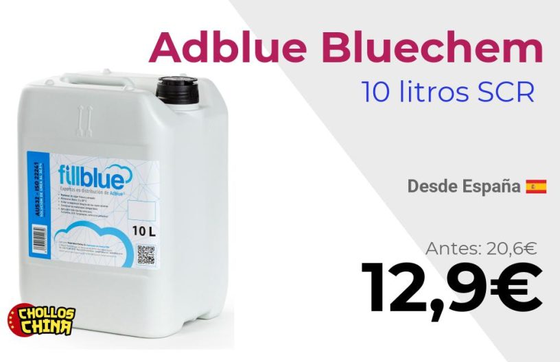 Adblue 10 litros Bluechem por 12,9€