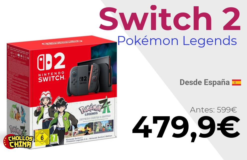 Consola Nintendo Switch 2 por 479€