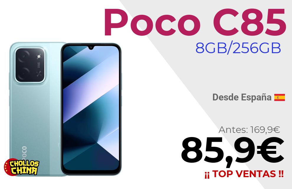 Poco C85 8GB/256GB por 85,9€