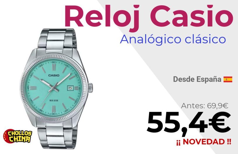 Reloj Casio MTP-1302PD-2A2VEF por 55€