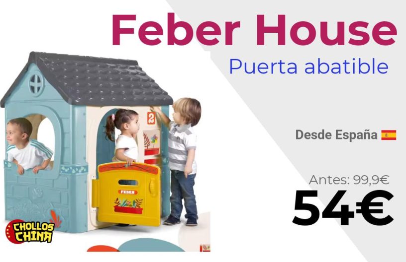 Casita infantil Feber Casual House por 54€