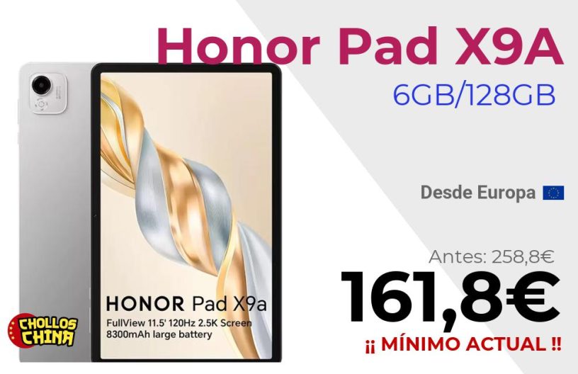 Tablet Honor Pad X9A 11.5 128GB por 161,8€