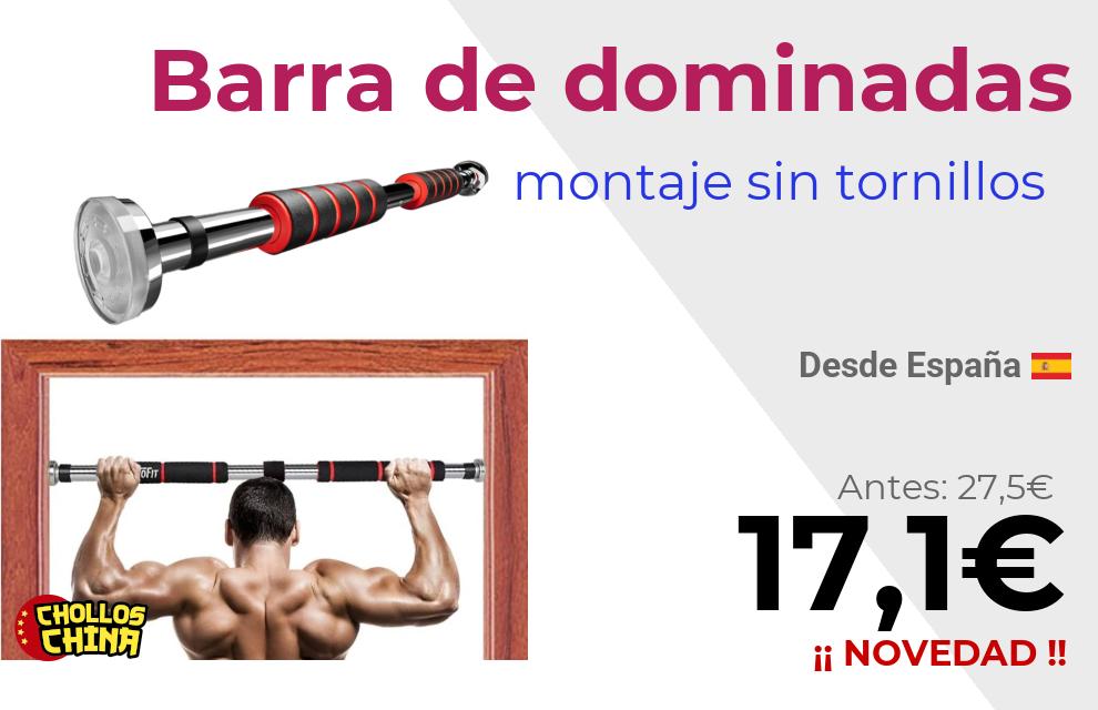 Barra de dominadas por 17,1€