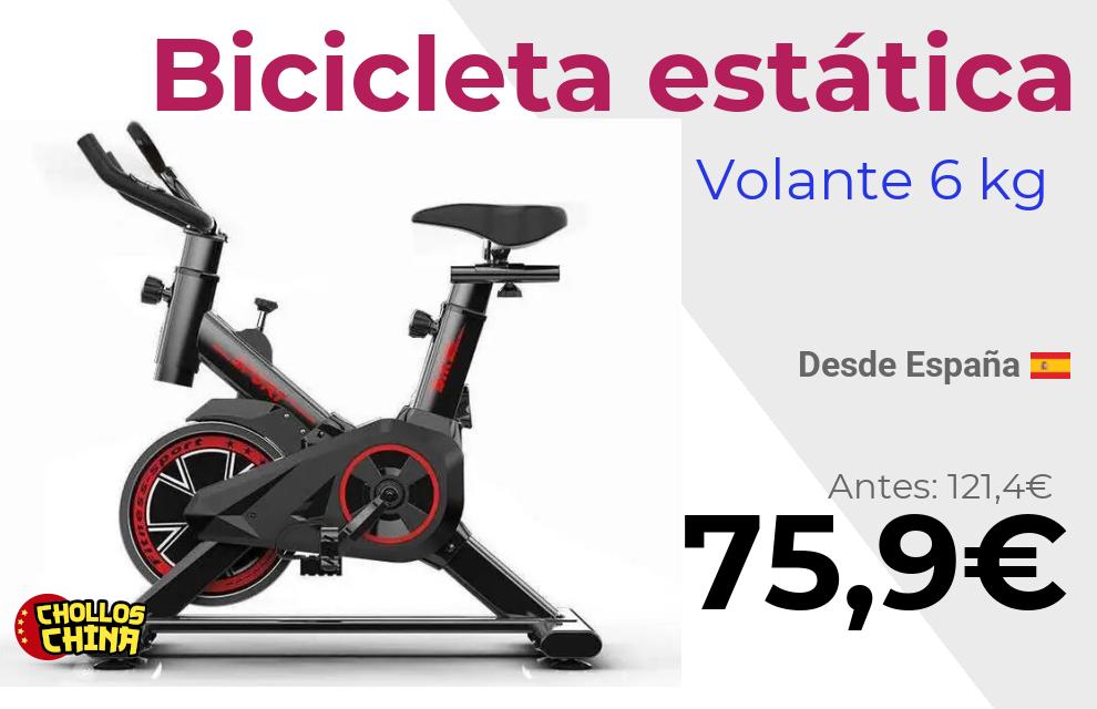 Bicicleta estática Dasck con LCD por 75,9€