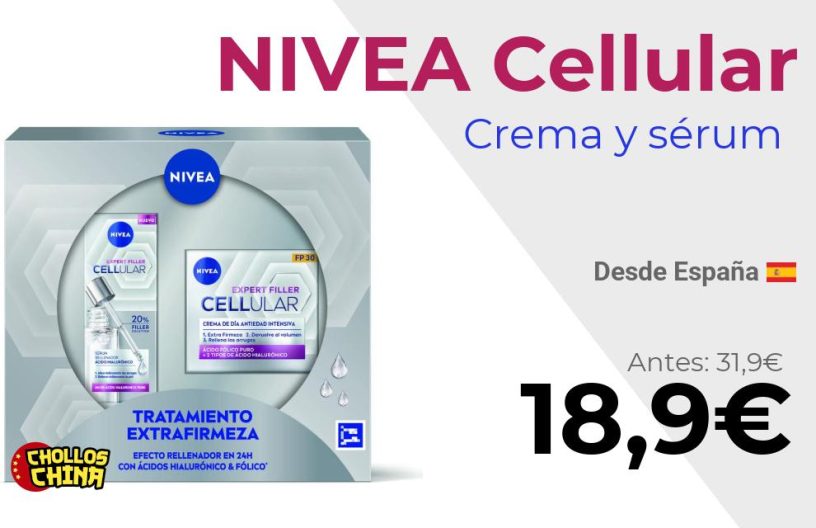 Pack Cellular de NIVEA por 18€