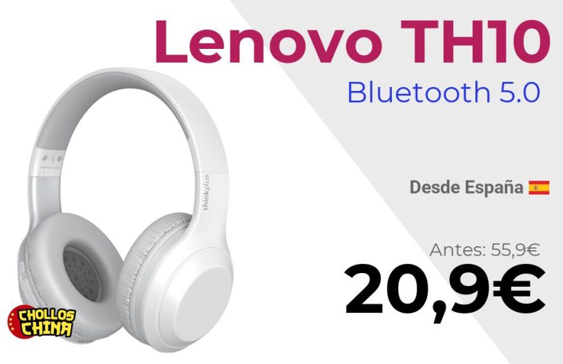Auriculares inalámbricos Lenovo TH10 por 20€
