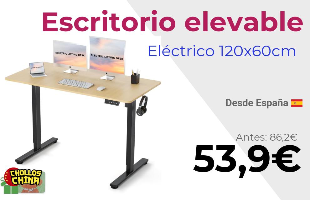 Mesa elevadora de oficina eléctrica por 53,9€