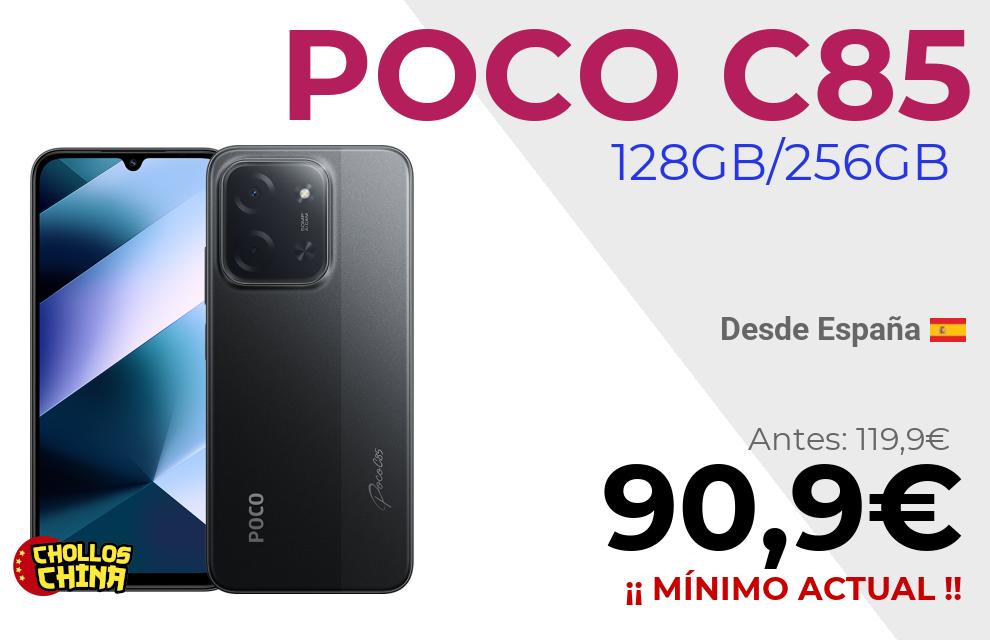 POCO C85 128GB/256GB por 90,9€