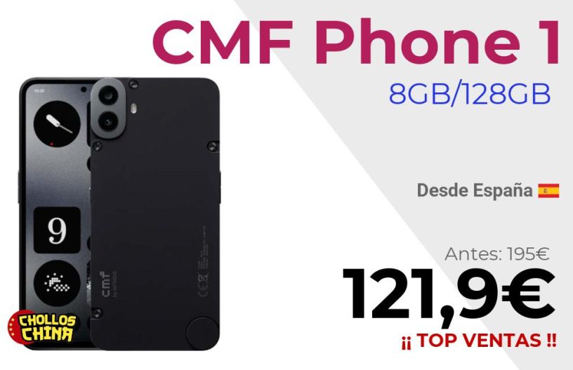 CMF Phone 1 8GB/128GB por 121,9€