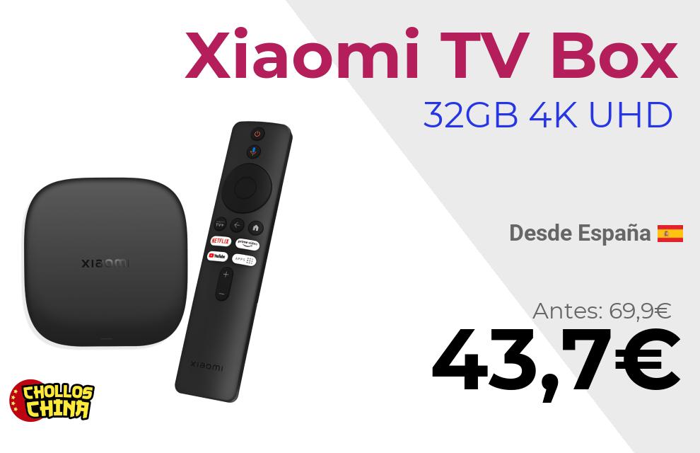 Xiaomi TV Box S 3rd gen 32GB por 43,7€