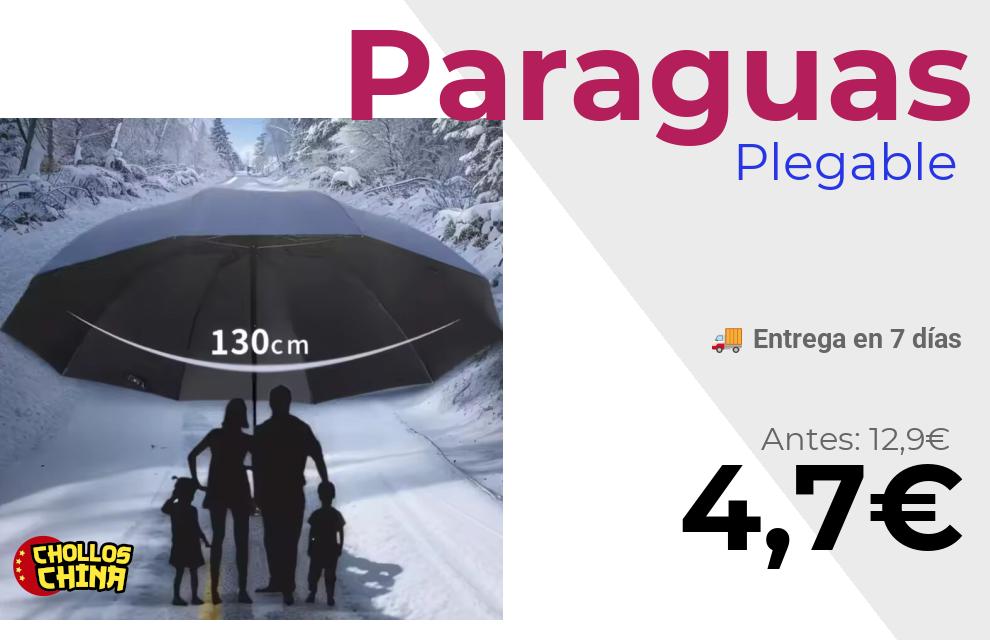Paraguas compacto y duradero por 4,7€