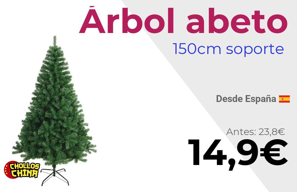 Árbol de Navidad artificial abeto por 14,9€