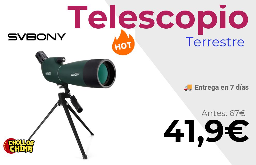 Telescopio de observación SVBONY SV28 por 41,9€