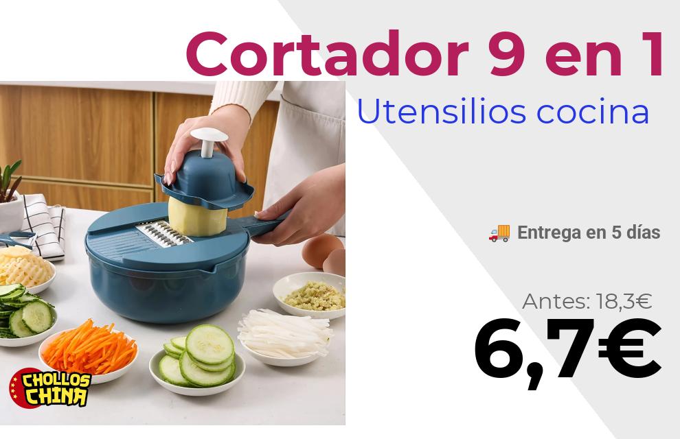 Cortador de verduras multifuncional por 6,7€