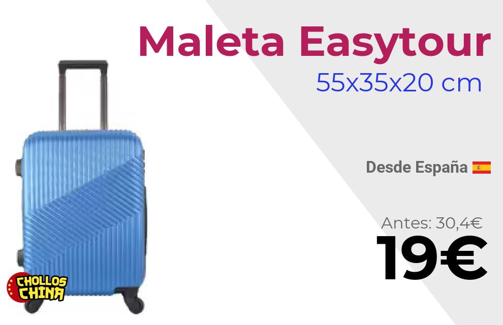 Maleta de cabina rígida Easytour por 19€