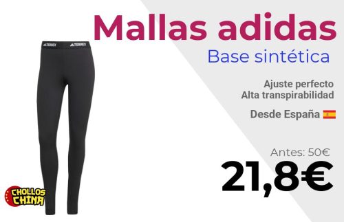 Mallas base sintéticas adidas Donna por 21,8€