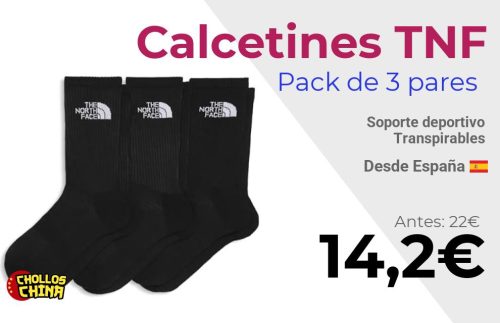 Calcetines deportivos The North Face por 14,2€