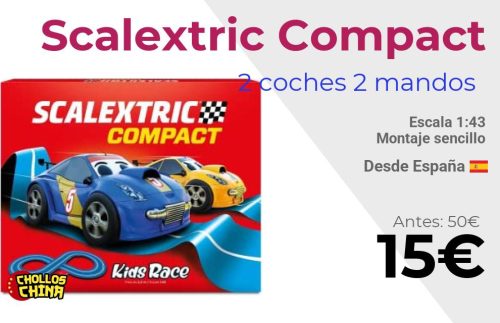Circuito Scalextric Compact  por 15€