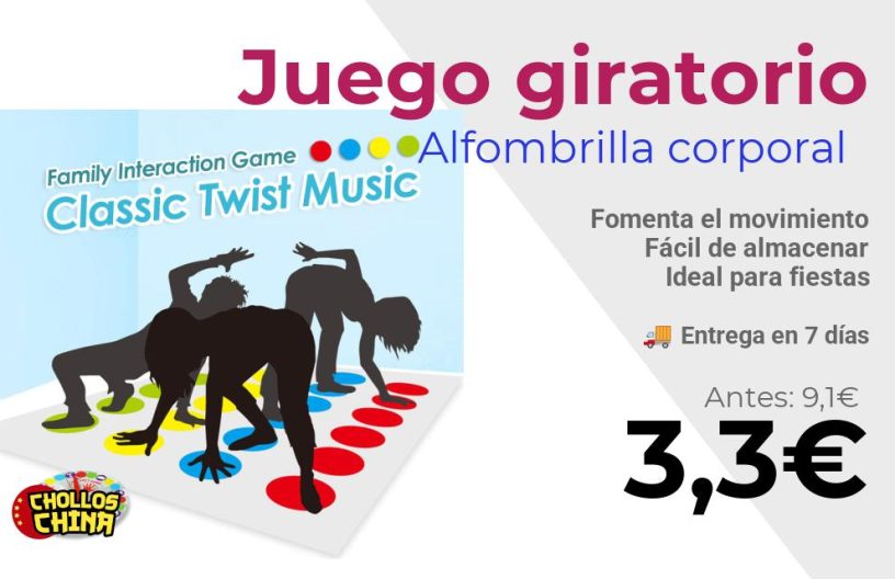 Juego de mesa giratorio para niños por 3,3€