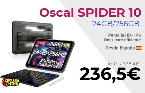 Tablet Blackview Oscal SPIDER 10 por 236,5€