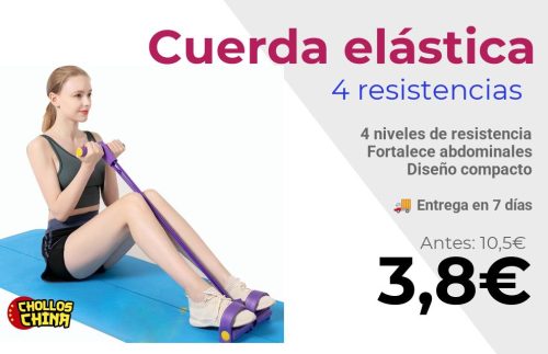 Dispositivo de entrenamiento de cuerda elástica por 3,8€