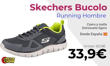 Zapatillas de running Skechers Track Bucolo por 33,9€