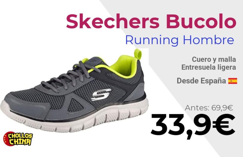 Zapatillas de running Skechers Track Bucolo por 33,9€
