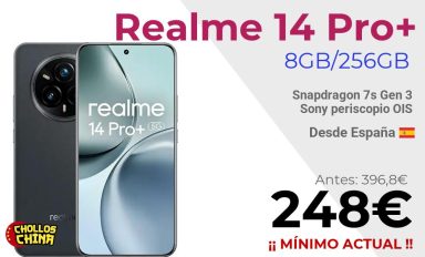 Realme 14 Pro Plus 8GB/256GB por 248€