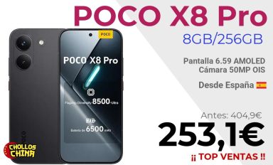 POCO X8 Pro 5G 8GB/256GB por 253,1€