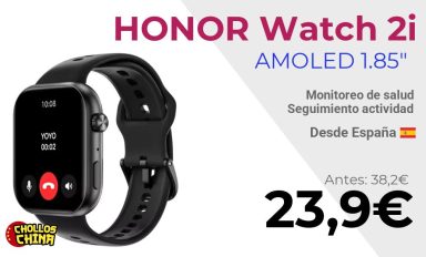 Reloj inteligente HONOR CHOICE Watch 2i por 23,9€