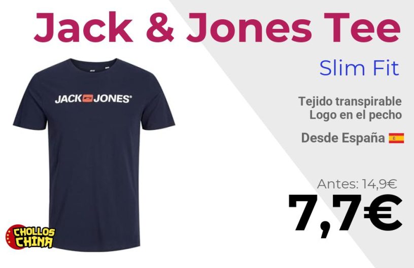 Camiseta Jack & Jones Jjecorp por 7,7€