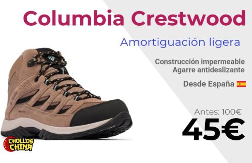 Zapatos impermeables Columbia Crestwood por 45€