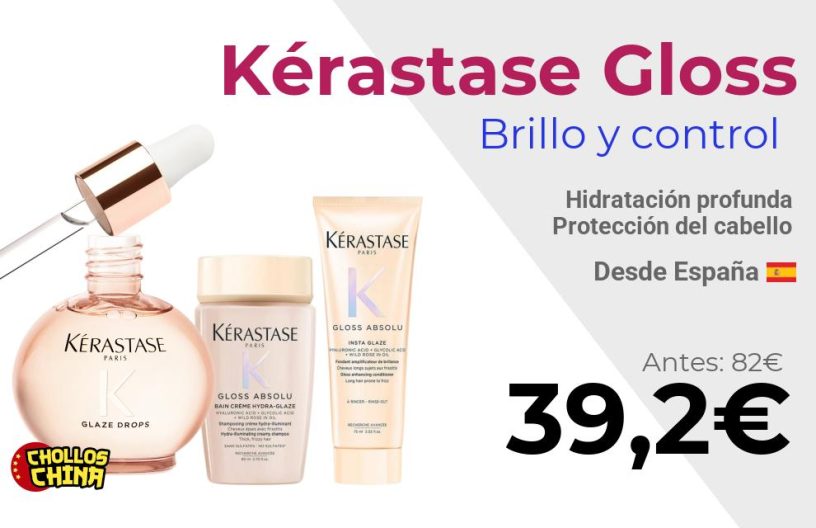 Pack Kérastase Gloss Absolu Bain Crème por 39€