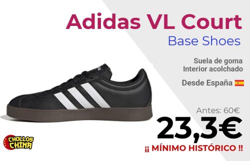 Zapatillas Adidas VL Court Base por 23,3€