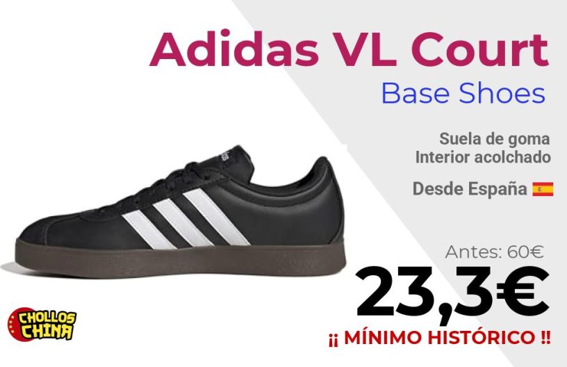 Zapatillas Adidas VL Court Base por 23,3€