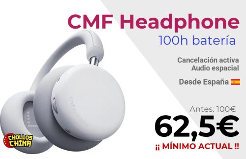 Auriculares CMF Headphone Pro por 62,5€