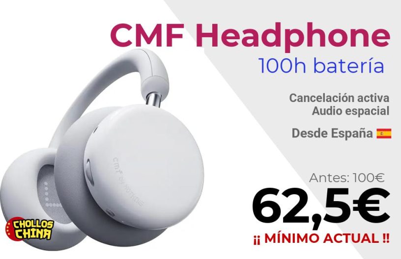 Auriculares CMF Headphone Pro por 62,5€