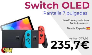 Consola Nintendo Switch OLED por 235,7€