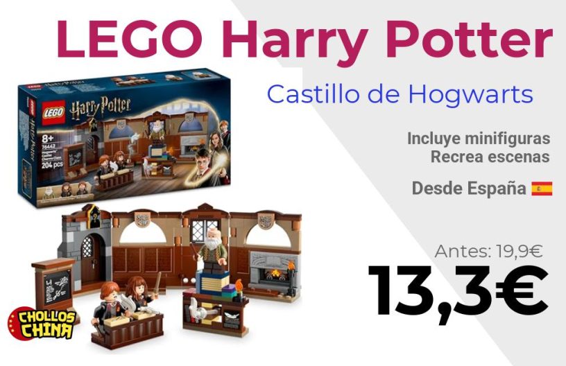 Castillo de Hogwarts LEGO Harry Potter por 13,3€