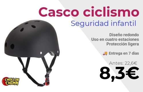 Casco de bicicleta para niños por 8,3€