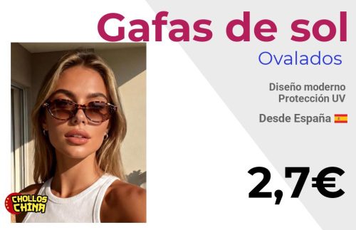Gafas de sol para mujer por 2,7€