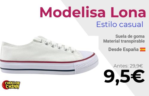 Zapatillas de lona Modelisa por 9€