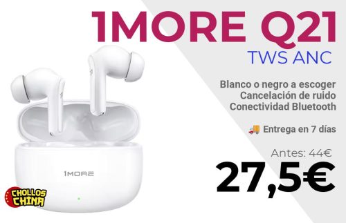 Auriculares inalámbricos 1MORE Q21 por 27,5€