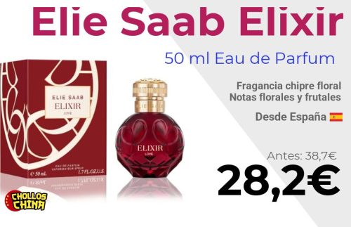 Perfume Elie Saab Elixir Love 50 ml por 28,2€