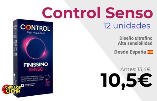 Preservativos Control Senso 12 unidades por 10€